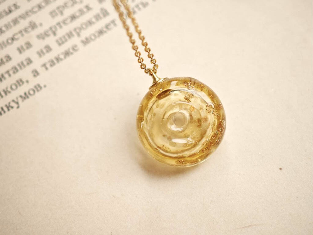 peace buckle diffuser necklace