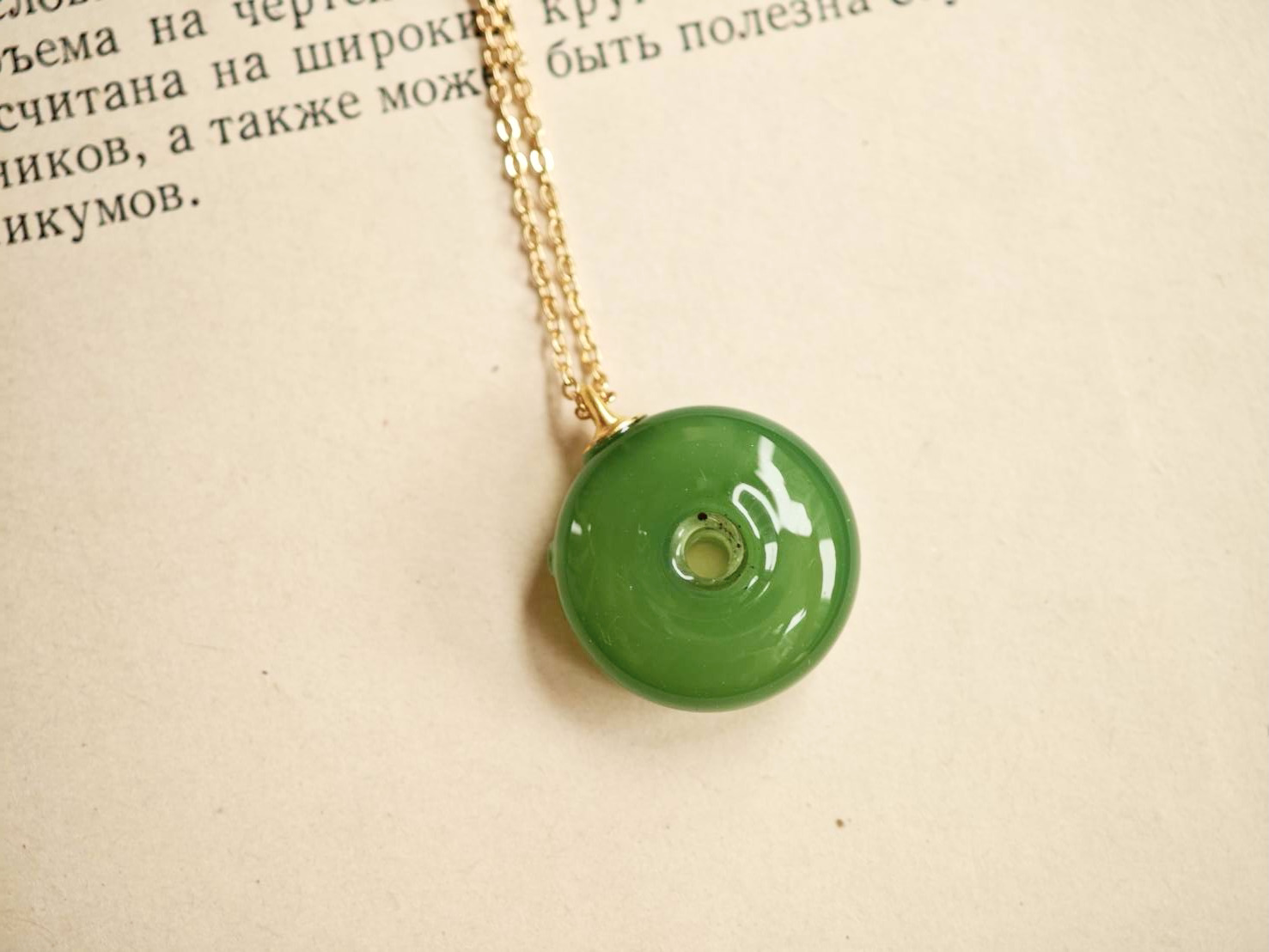 peace buckle diffuser necklace