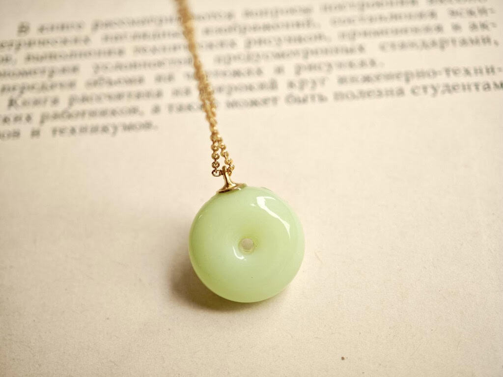 peace buckle diffuser necklace