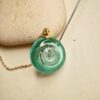 peace buckle diffuser necklace
