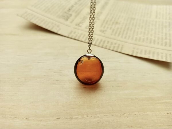 diffuser bottle necklace glass