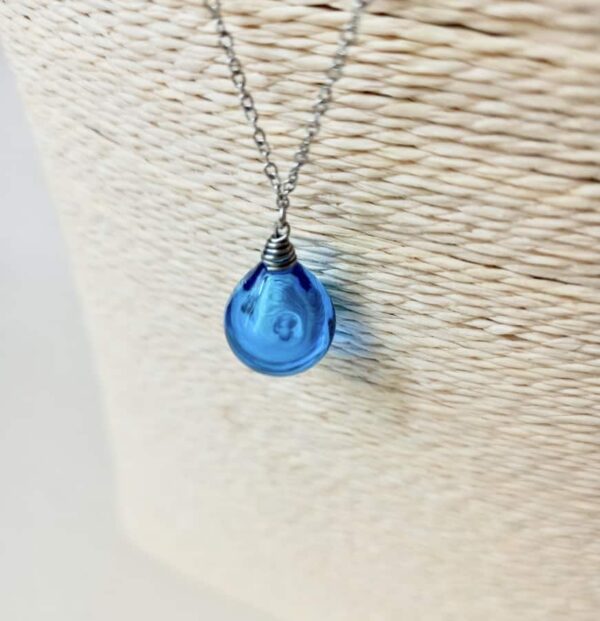 diffuser bottle necklace glass