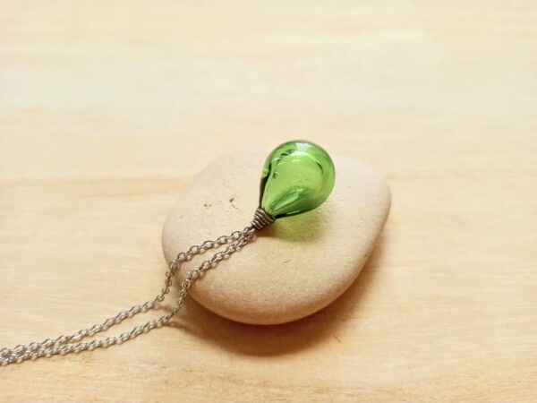 diffuser bottle necklace glass
