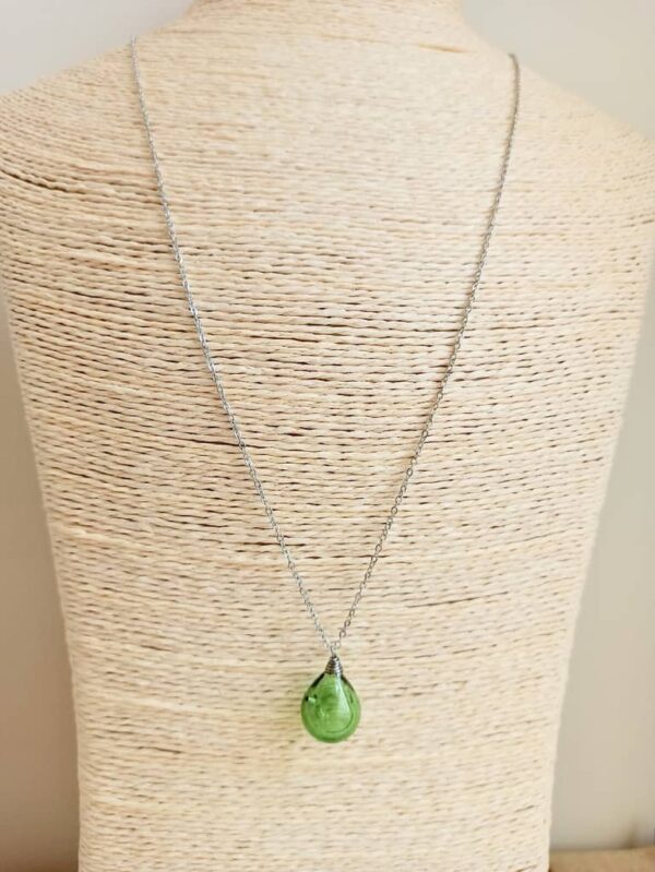 diffuser bottle necklace glass