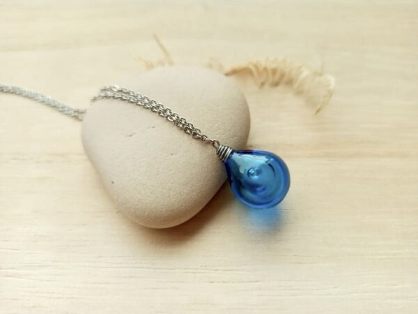 diffuser bottle necklace glass