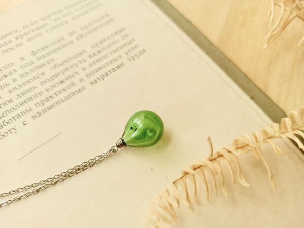 diffuser bottle necklace glass