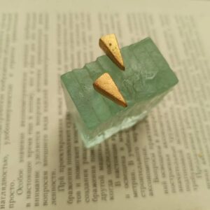 Long Triangle Studs