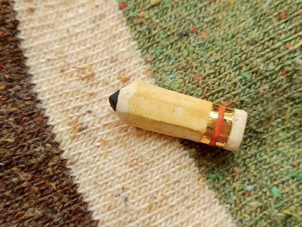 Pencil Diffuser Brooch