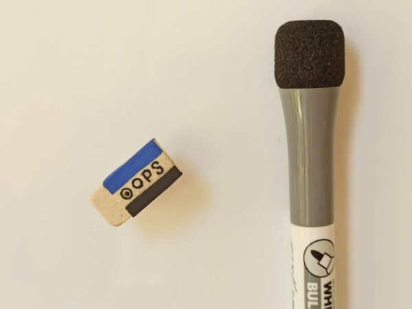 Eraser Diffuser Brooch