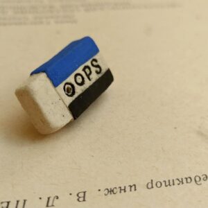 Eraser Diffuser Brooch