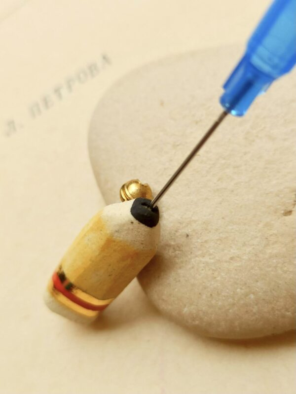 Pencil Diffuser Brooch