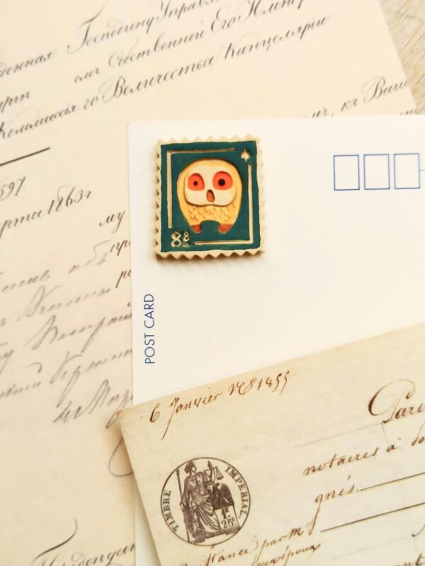Magnetic Ceramic Stamp Diffuser Pin