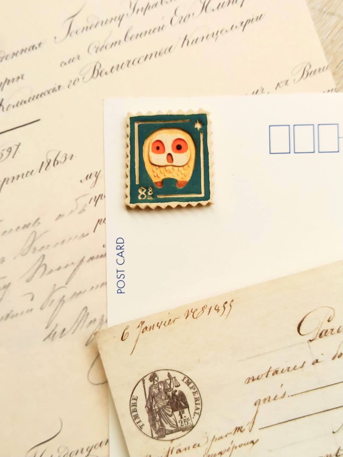 Magnetic Ceramic Stamp Diffuser Pin
