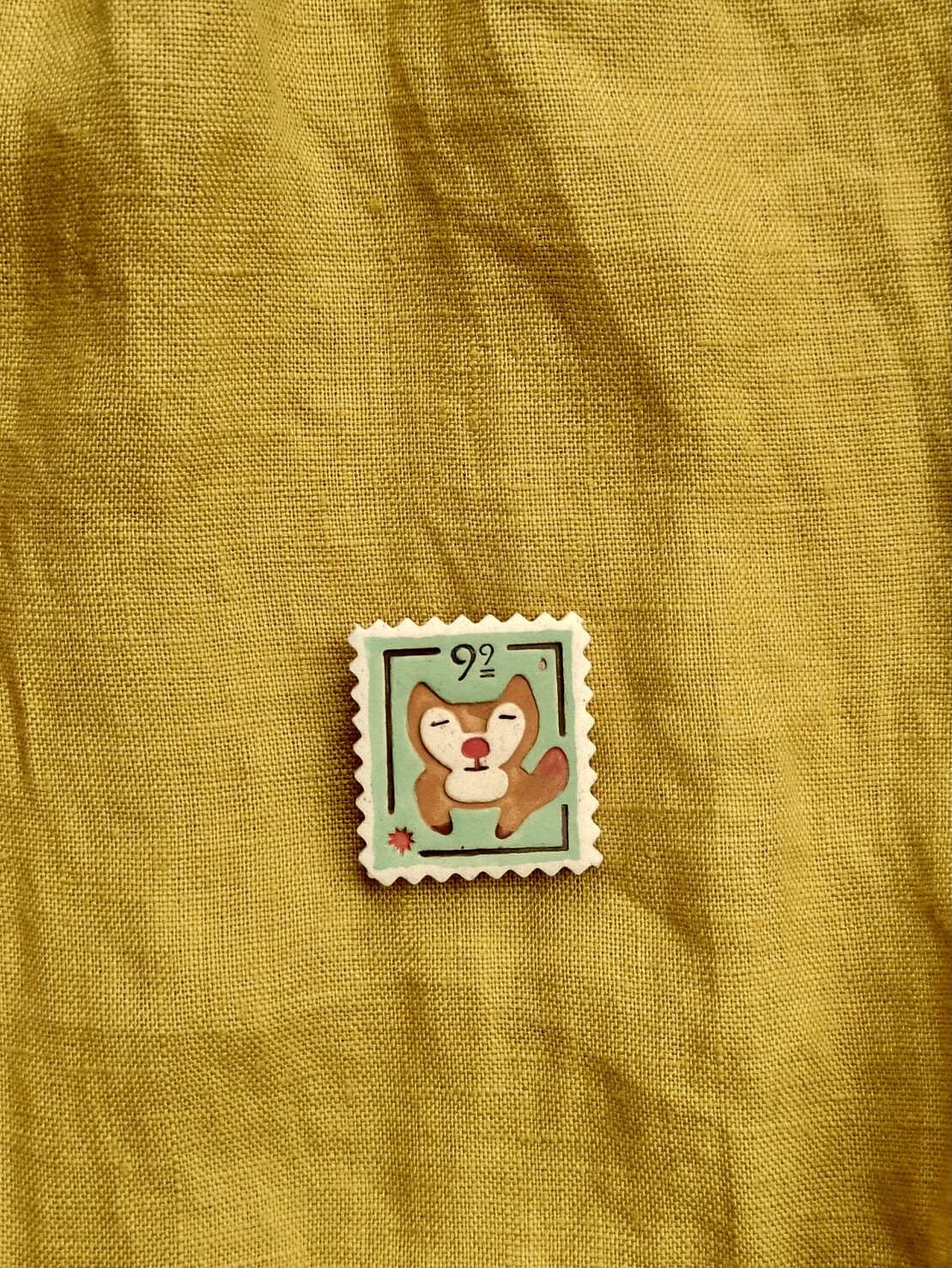 Magnetic Ceramic Stamp Diffuser Pin