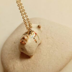 colour fatty cat ceramic diffuser necklace-1