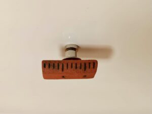 The Inner Ruler Diffuser Pin / Heart’s Measure Scent Brooch