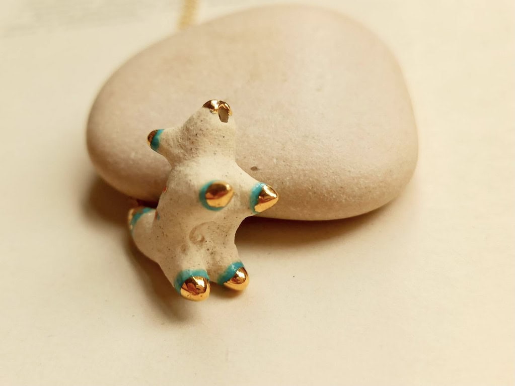 colour fox ceramic diffuser necklace-1