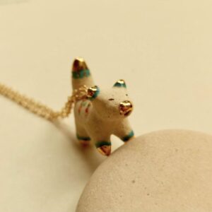 colour fox ceramic diffuser necklace-1