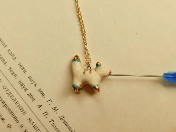 colour fox ceramic diffuser necklace-1