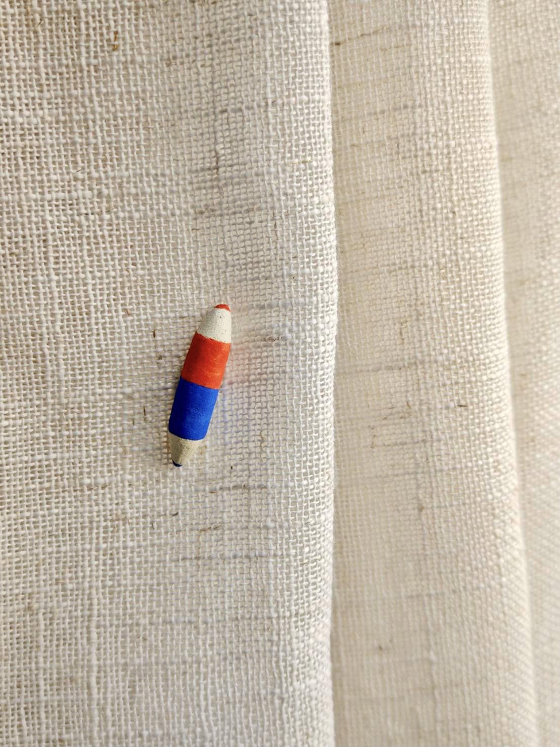 Dual-Tone Pencil Ceramic Aroma Diffuser Magnetic Pin