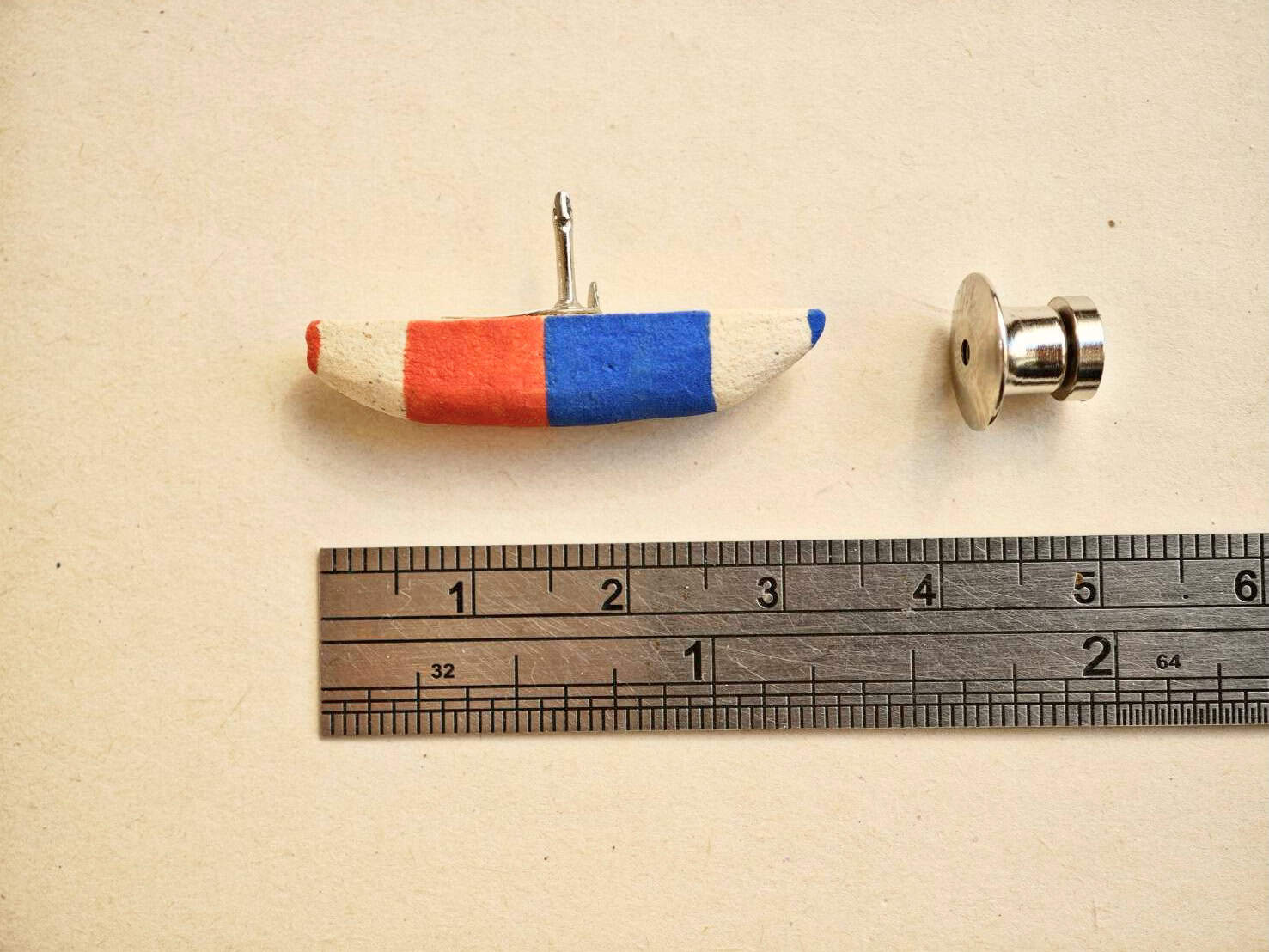 Dual-Tone Pencil Ceramic Aroma Diffuser Magnetic Pin