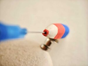 Dual-Tone Pencil Ceramic Aroma Diffuser Magnetic Pin