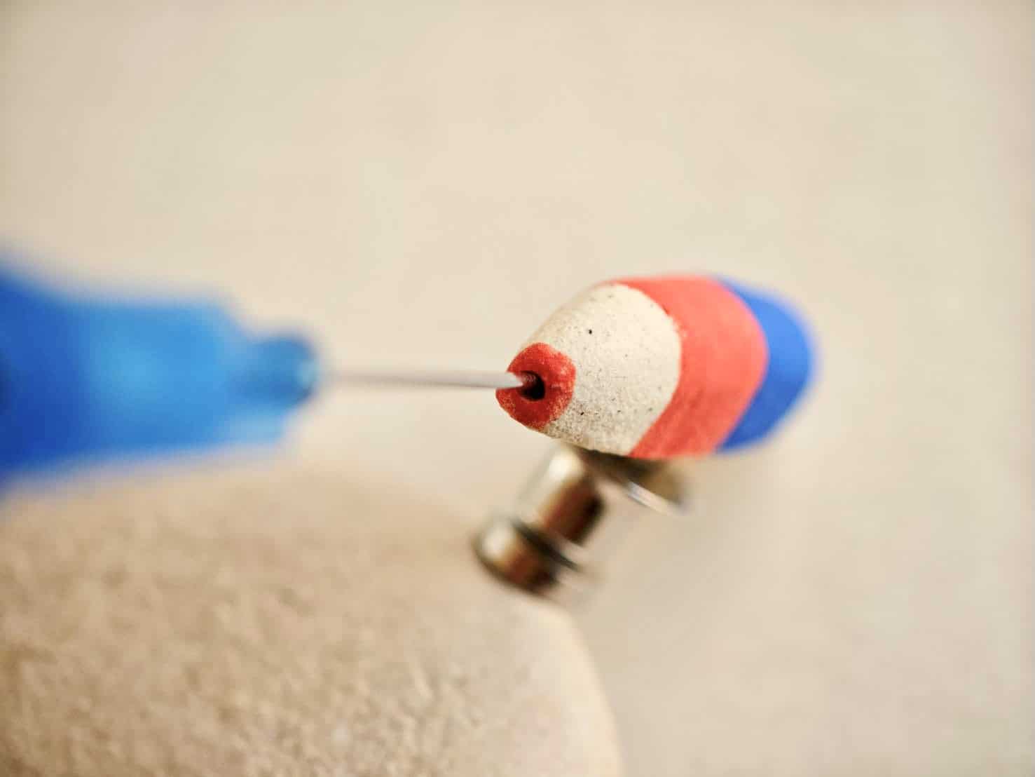 Dual-Tone Pencil Ceramic Aroma Diffuser Magnetic Pin