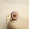 Colorful Spinning Top Essential Oil Diffuser Ring - Syringe-Injectable Design