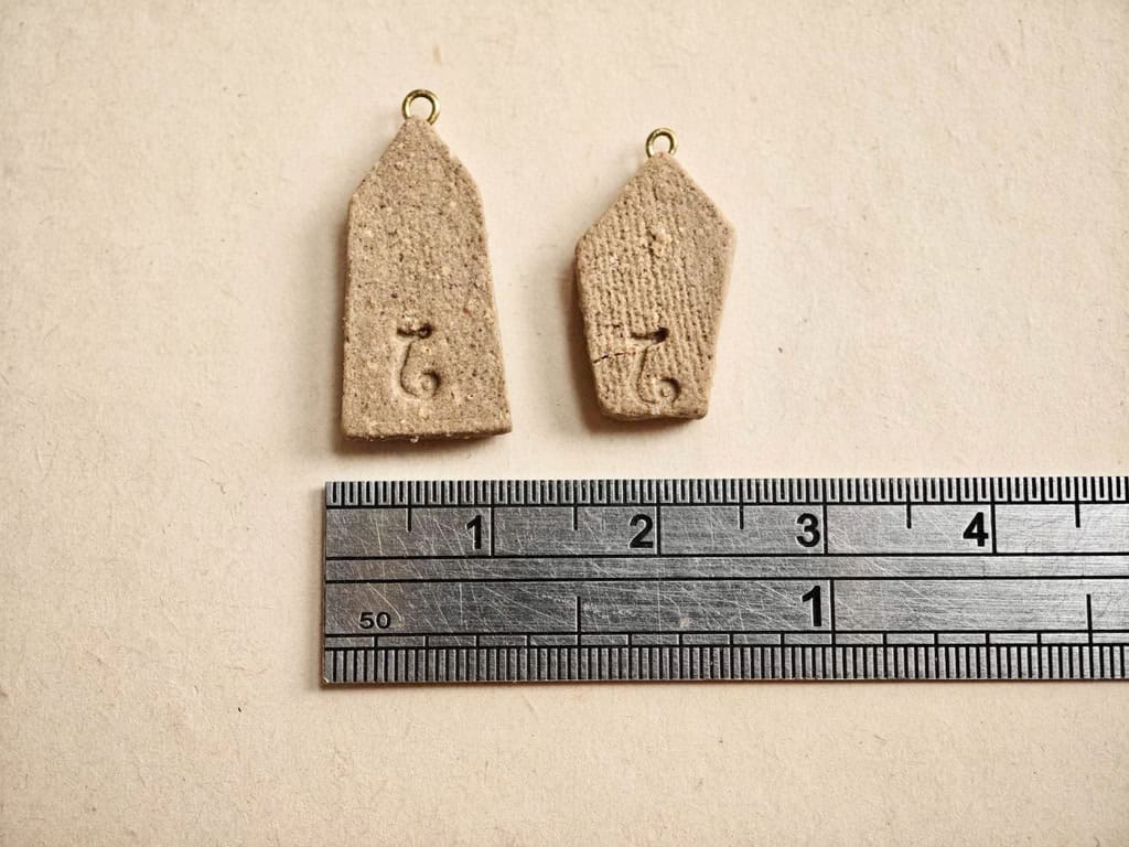 Brown Fairytale Tiny House Ceramic Essential Oil Diffuser Necklace